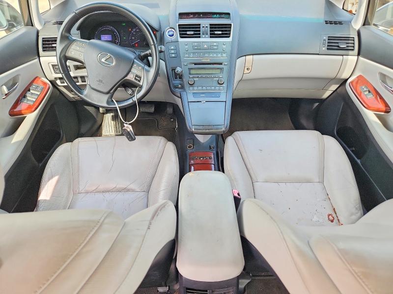 2010 Lexus Hs მანქანა იყიდება აუქციონზე, vin: JTHBB1BA0A2017724, აუქციონის ნომერი: 58015856