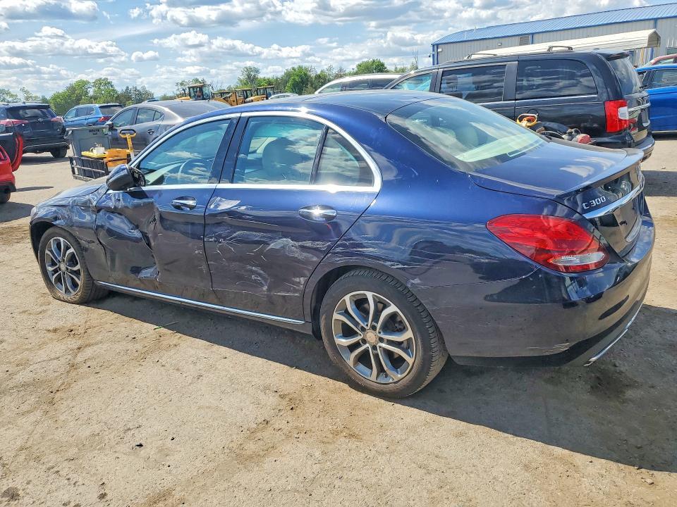 Auction sale of the 2016 Mercedes-benz C, vin: WDDWF4KB3GR140795, lot number: 55850276