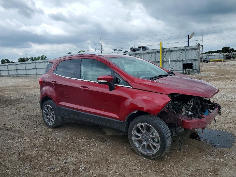 2019 Ford Ecosport მანქანა იყიდება აუქციონზე, vin: MAJ6S3KL4KC309278, აუქციონის ნომერი: 56038976