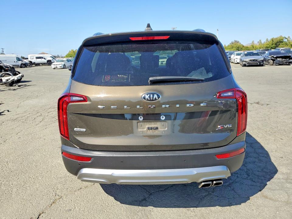 59292176 :رقم المزاد ، 5XYP6DHC5MG096968 vin ، 2021 Kia Telluride مزاد بيع
