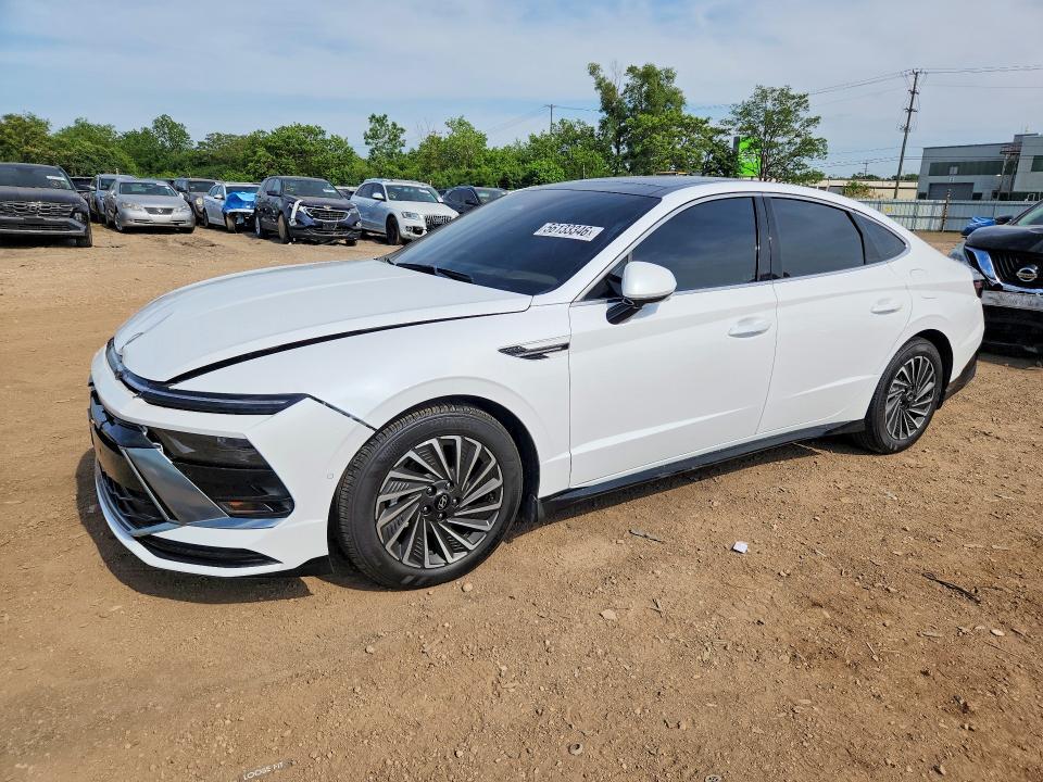 56133346 :رقم المزاد ، KMHL54JJ8SA112552 vin ، 2025 Hyundai Sonata Hybrid مزاد بيع