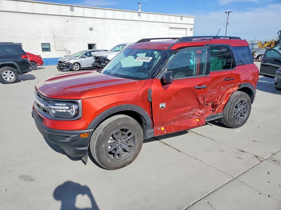 59182436 :رقم المزاد ، 3FMCR9B68RRF72760 vin ، 2024 Ford Bronco Sport مزاد بيع