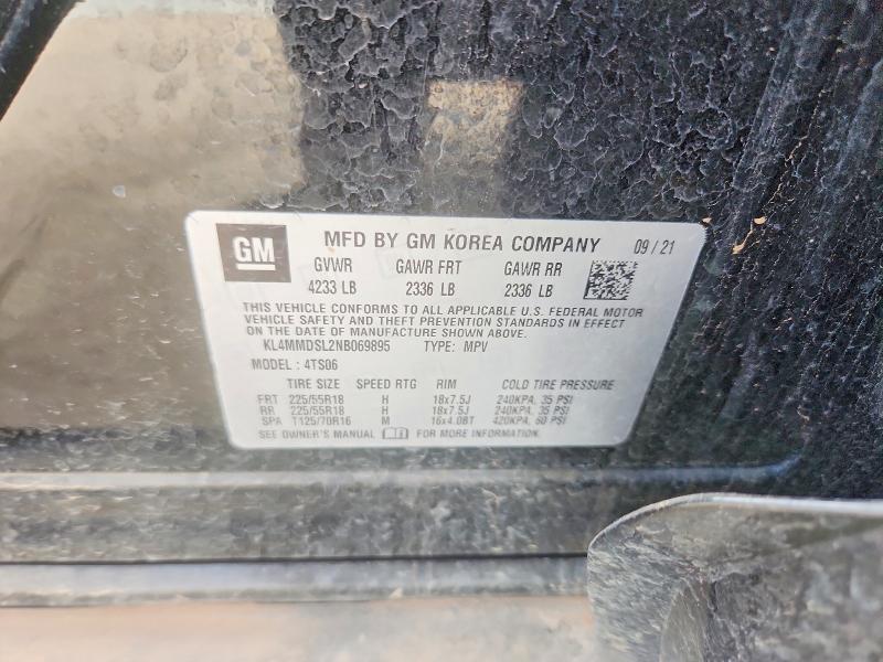 Продаж на аукціоні авто 2022 Buick Encore Gx, vin: KL4MMDSL2NB069895, номер лоту: 55722496