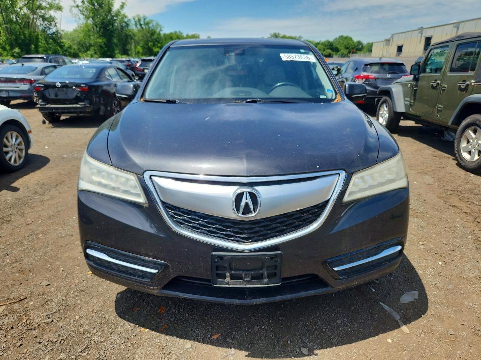 58573836 :رقم المزاد ، 5FRYD4H45FB004124 vin ، 2015 Acura Mdx مزاد بيع
