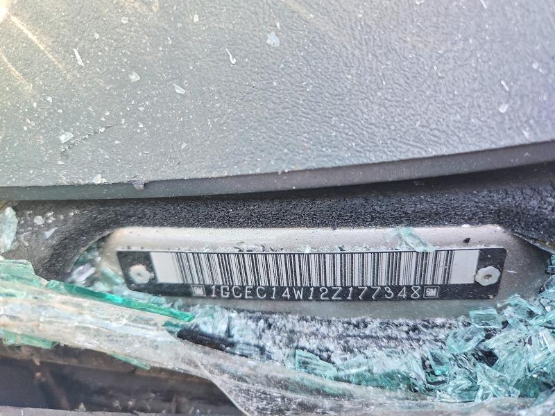 54384736 :رقم المزاد ، 1GCEC14W12Z177348 vin ، 2002 Chevrolet Silverado مزاد بيع