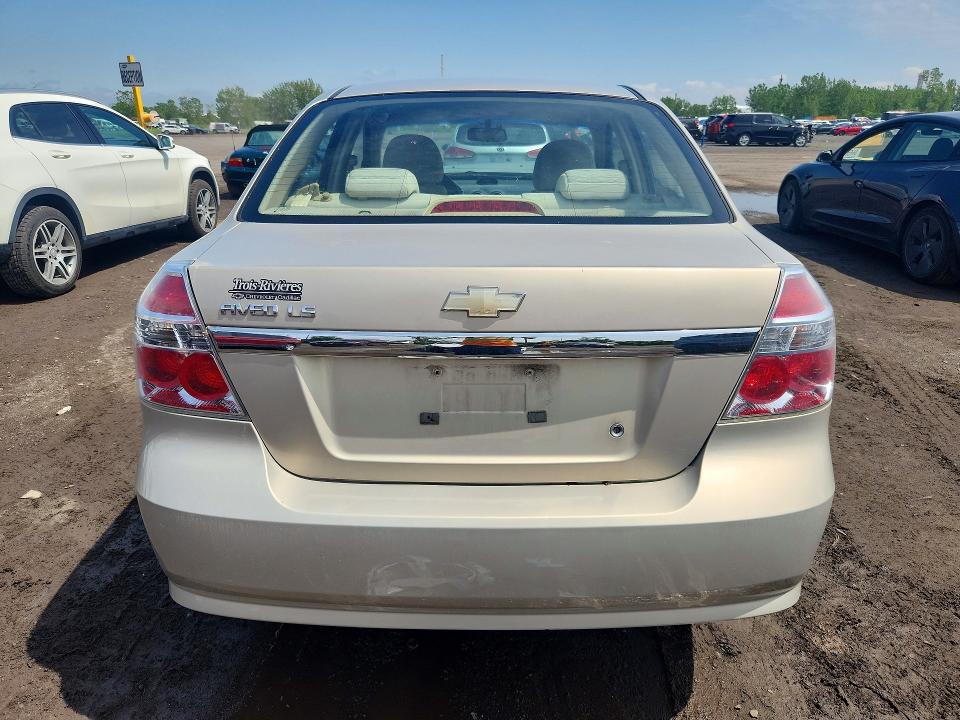 56783556 :رقم المزاد ، 3G1TV55E99L120193 vin ، 2009 Chevrolet Aveo مزاد بيع