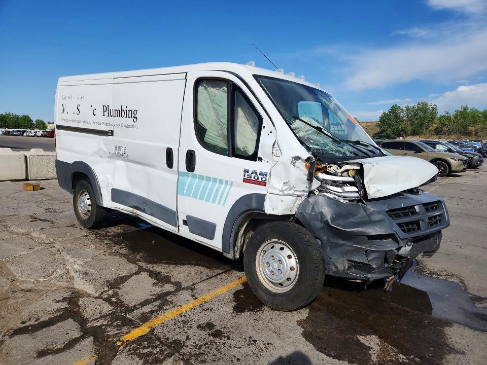 57919916 :رقم المزاد ، 3C6TRVAG1HE536073 vin ، 2017 Ram Promaster 1500 مزاد بيع