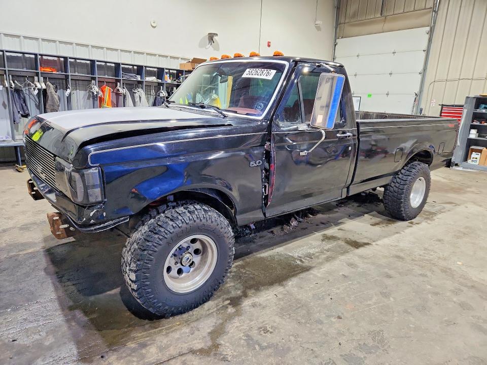 58262876 :رقم المزاد ، 1FTEF14N2MNA28651 vin ، 1991 Ford F150 مزاد بيع