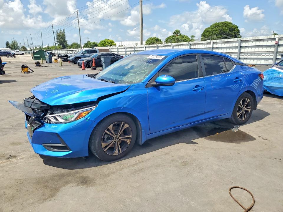 57326836 :رقم المزاد ، 3N1AB8CV5LY256989 vin ، 2020 Nissan Sentra مزاد بيع