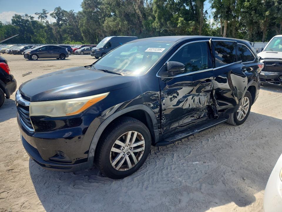 Продаж на аукціоні авто 2014 Toyota Highlander, vin: 5TDZKRFH7ES021130, номер лоту: 58090396
