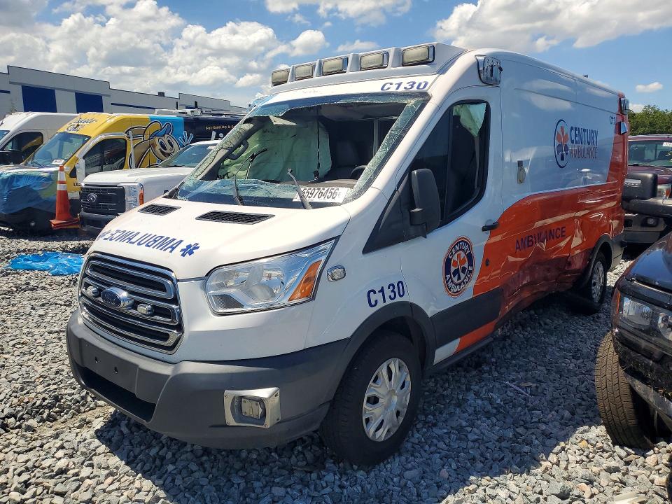 55976456 :رقم المزاد ، 1FDYR2CG3GKA08990 vin ، 2016 Ford Transit مزاد بيع
