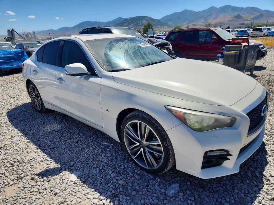 Продажа на аукционе авто 2014 Infiniti Q50, vin: JN1BV7AR1EM699691, номер лота: 55930956