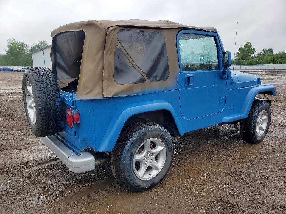 2002 Jeep Wrangler / Tj მანქანა იყიდება აუქციონზე, vin: 1J4FA29P02P769458, აუქციონის ნომერი: 57713106