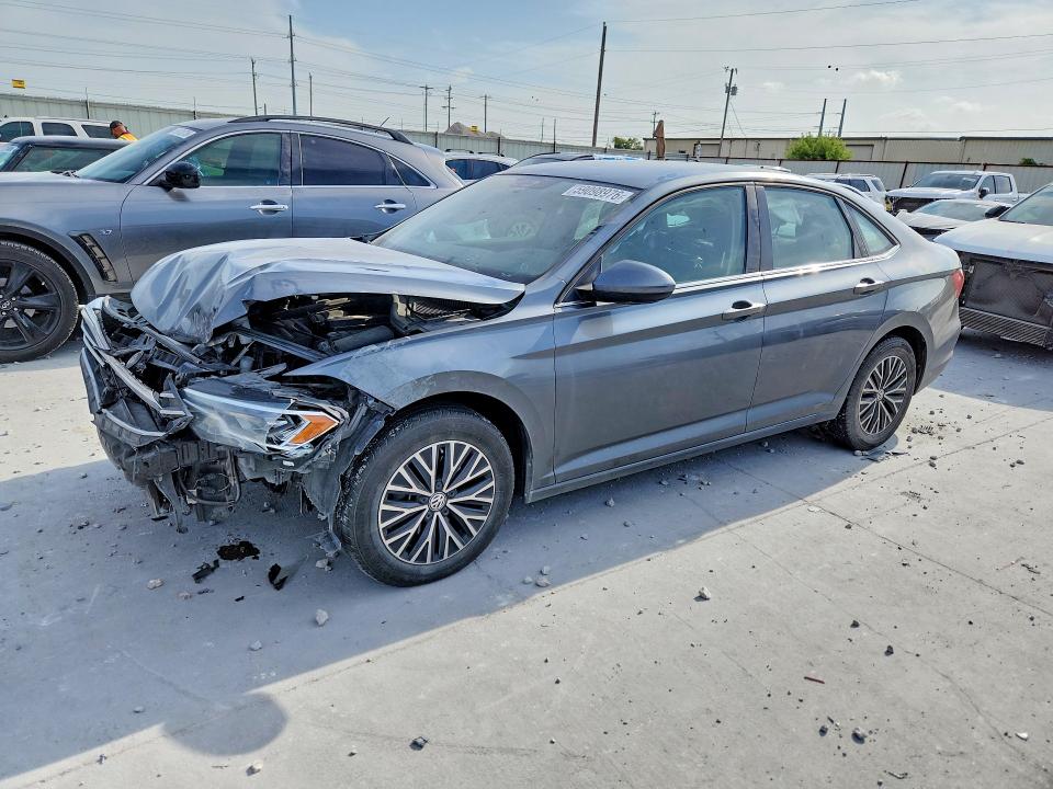 59098976 :رقم المزاد ، 3VWC57BU7MM022438 vin ، 2021 Volkswagen Jetta مزاد بيع