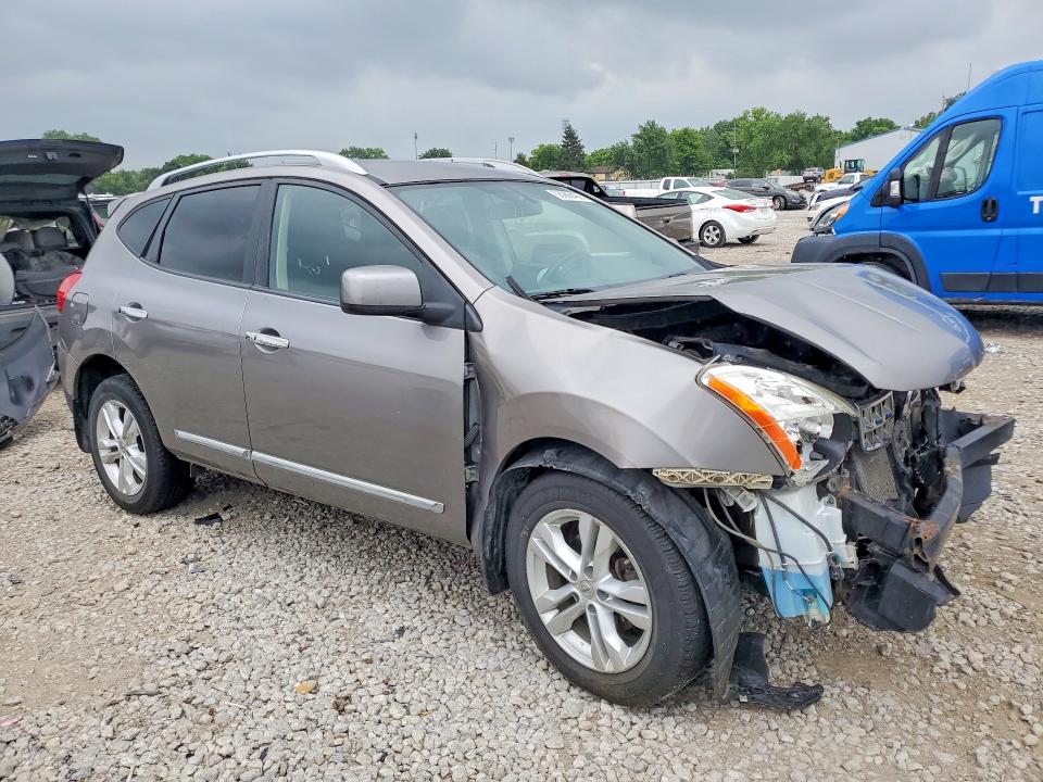58968496 :رقم المزاد ، JN8AS5MV6CW351096 vin ، 2012 Nissan Rogue مزاد بيع