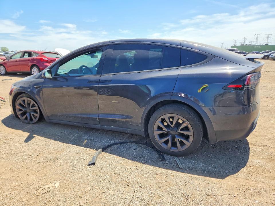 55780226 :رقم المزاد ، 7SAXCDE51SF466125 vin ، 2025 Tesla Model X مزاد بيع