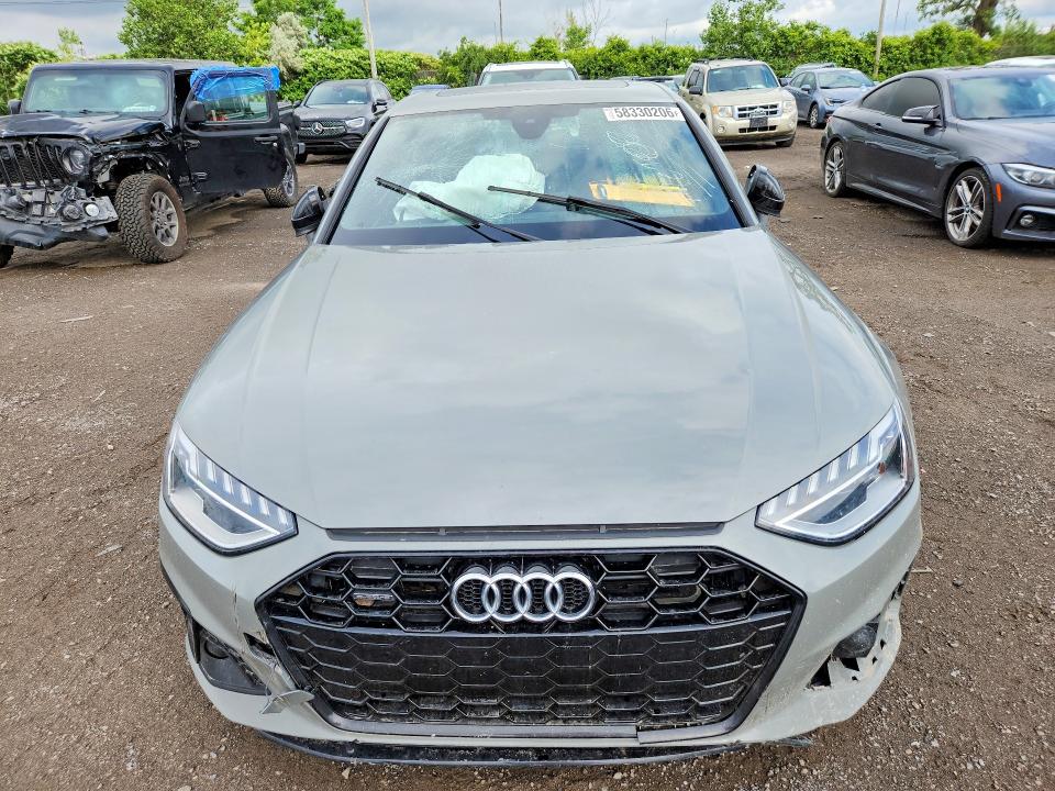 Продажа на аукционе авто 2021 Audi A4, vin: WAUEAAF48MN010445, номер лота: 58330206