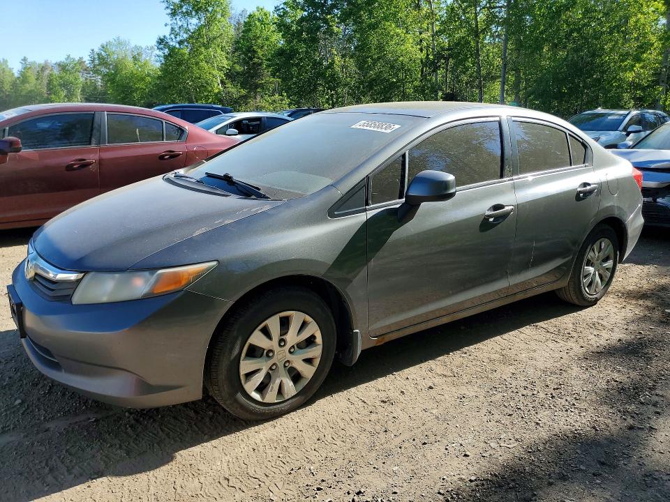 Auction sale of the 2012 Honda Civic, vin: 2HGFB2F42CH100712, lot number: 55858836