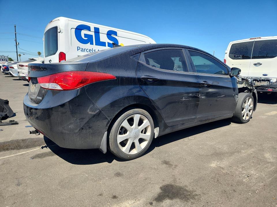 2012 Hyundai Elantra მანქანა იყიდება აუქციონზე, vin: KMHDH4AE6CU208100, აუქციონის ნომერი: 57410186