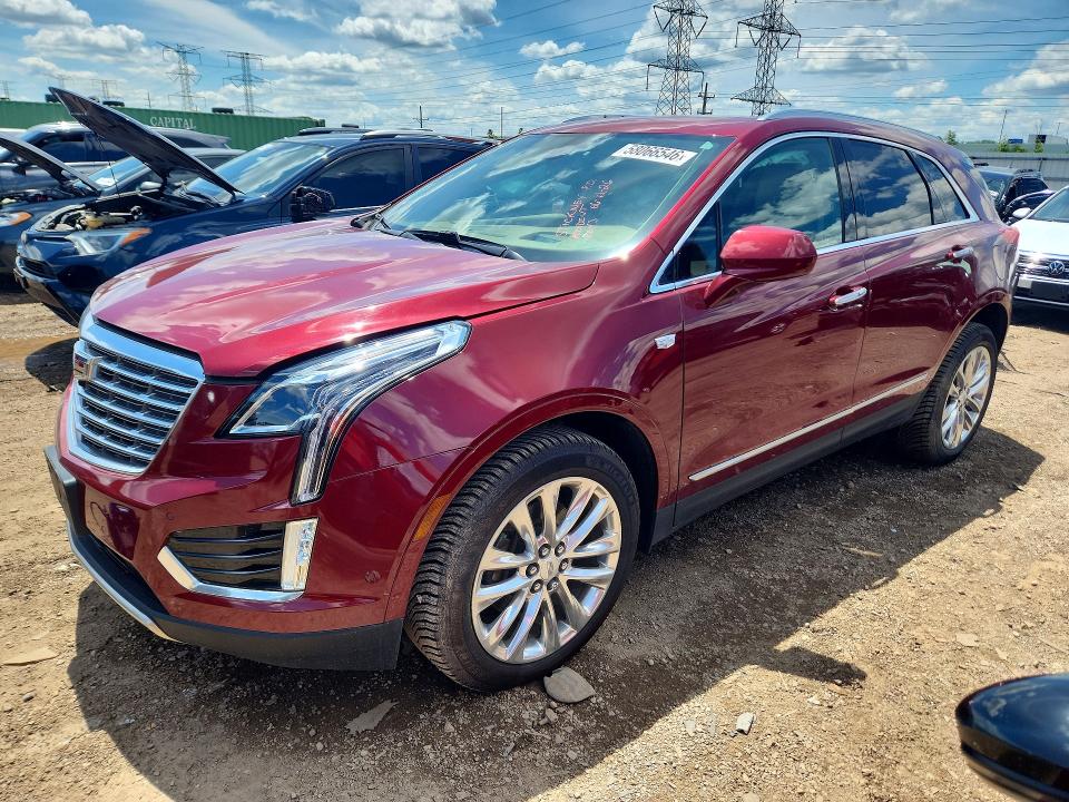 2017 Cadillac Xt5 მანქანა იყიდება აუქციონზე, vin: 1GYKNFRSXHZ235380, აუქციონის ნომერი: 58066546