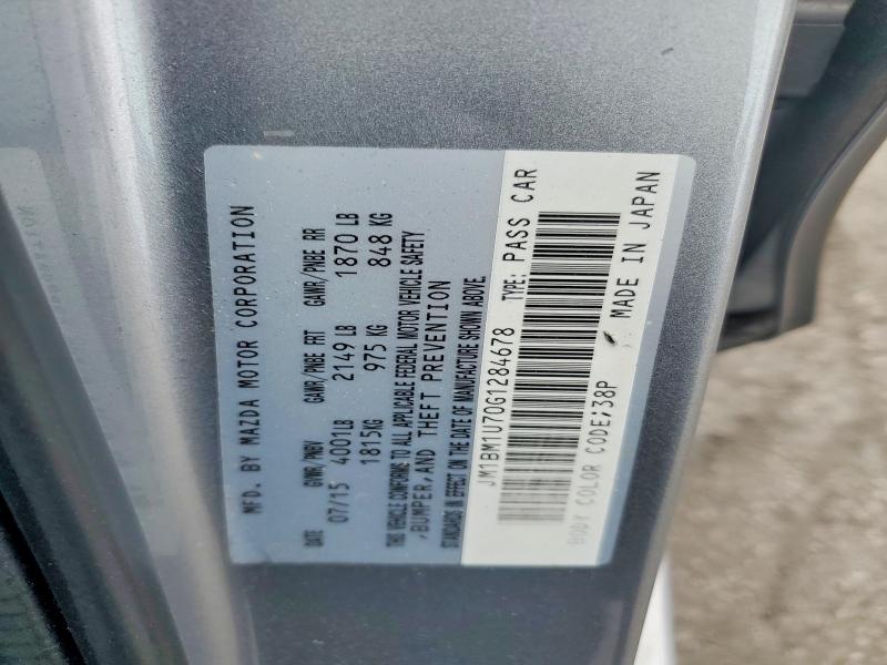 Aukcja sprzedaży 2016 Mazda 3, vin: JM1BM1U70G1284678, numer aukcji: 55939826