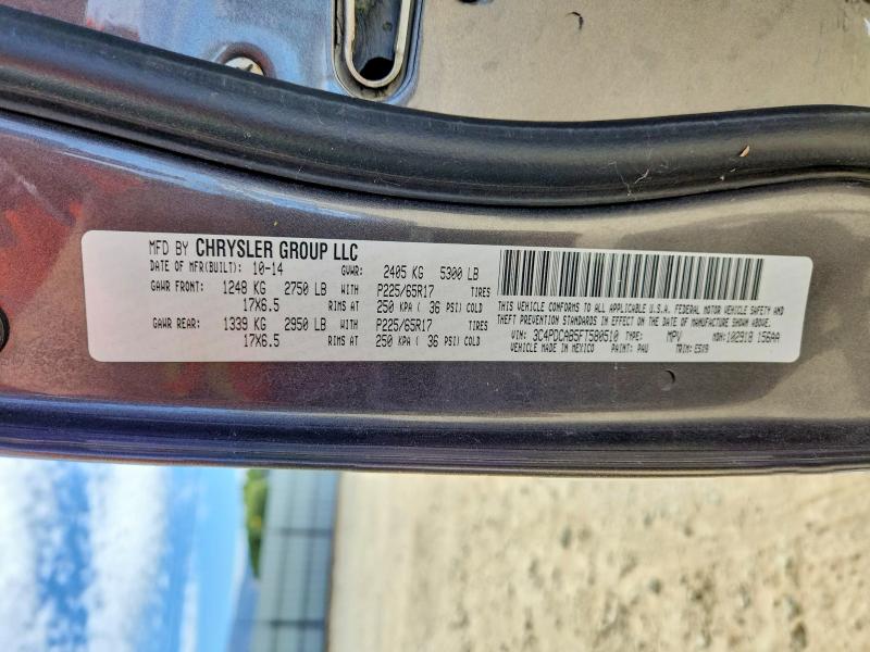 Продажа на аукционе авто 2015 Dodge Journey, vin: 3C4PDCAB5FT580510, номер лота: 58839546