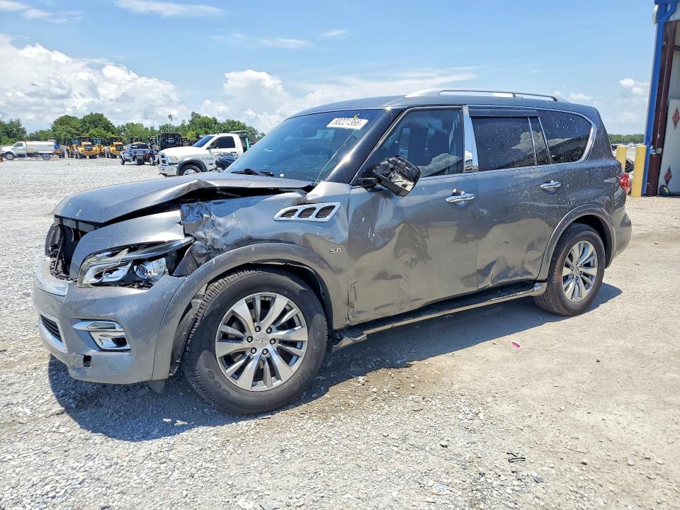 58221366 :رقم المزاد ، JN8AZ2NE9H9156981 vin ، 2017 Infiniti Qx80 مزاد بيع