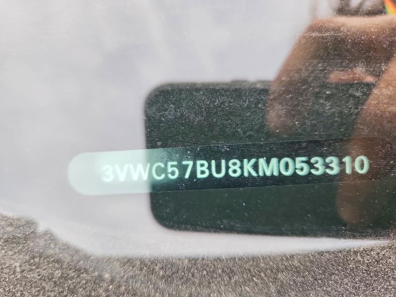 Aukcja sprzedaży 2019 Volkswagen Jetta, vin: 3VWC57BU8KM053310, numer aukcji: 58300516
