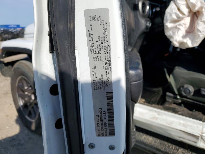 Продаж на аукціоні авто 2021 Jeep Wrangler, vin: 1C4GJXAN8MW691263, номер лоту: 55402056