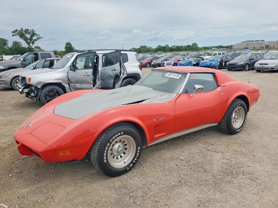 Aukcja sprzedaży 1976 Chevrolet Corvette, vin: 1Z37L6S439718, numer aukcji: 58211476