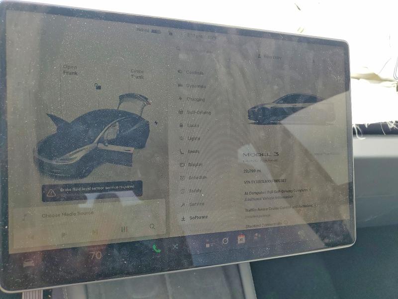 56697116 :رقم المزاد ، 5YJ3E1EAXRF866387 vin ، 2024 Tesla Model 3 مزاد بيع