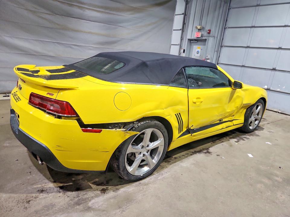 Продажа на аукционе авто 2015 Chevrolet Camaro, vin: 2G1FF3D34F9214088, номер лота: 56095126