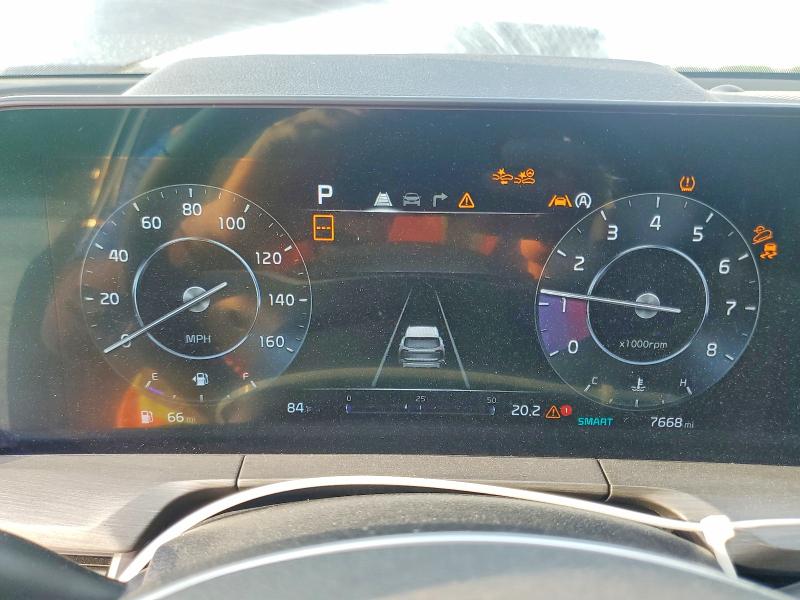 58021136 :رقم المزاد ، 5XYP5DGCXSG690523 vin ، 2025 Kia Telluride مزاد بيع