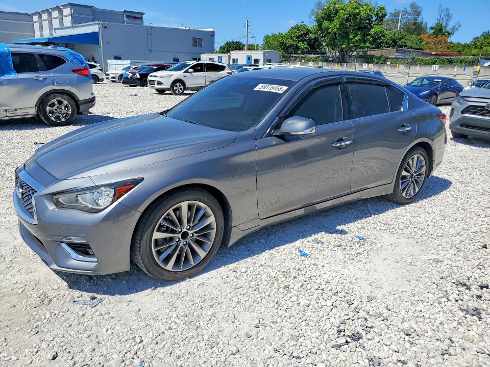 Продаж на аукціоні авто 2022 Infiniti Q50, vin: JN1EV7BP3NM312021, номер лоту: 58076466