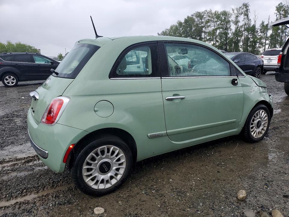 56745756 :رقم المزاد ، 3C3CFFCR7ET285111 vin ، 2014 Fiat 500 مزاد بيع