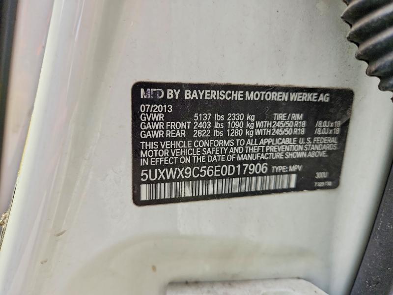 Продажа на аукционе авто 2014 Bmw X3, vin: 5UXWX9C56E0D17906, номер лота: 58753376