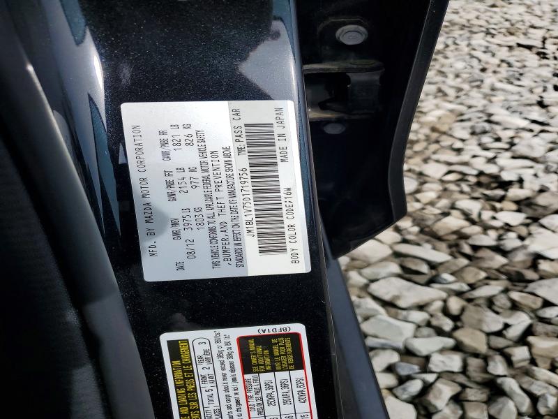 2013 Mazda 3 მანქანა იყიდება აუქციონზე, vin: JM1BL1V75D1719756, აუქციონის ნომერი: 55577986