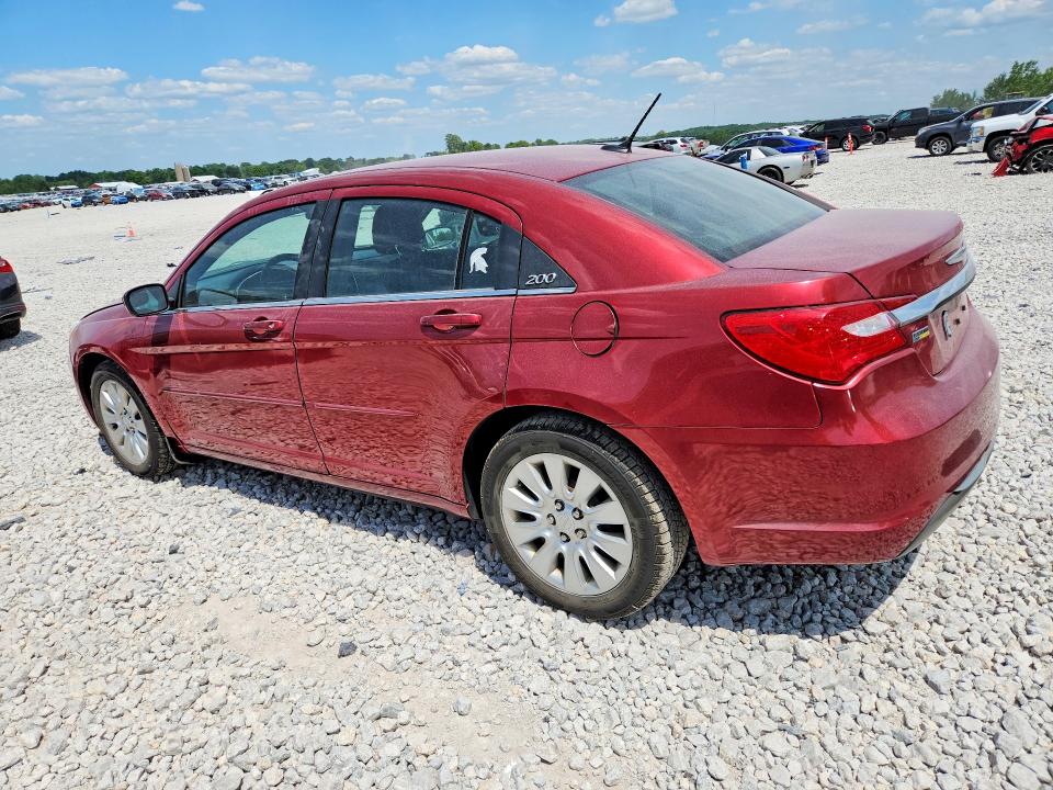 2013 Chrysler 200 მანქანა იყიდება აუქციონზე, vin: 1C3CCBAG6DN624734, აუქციონის ნომერი: 55496816