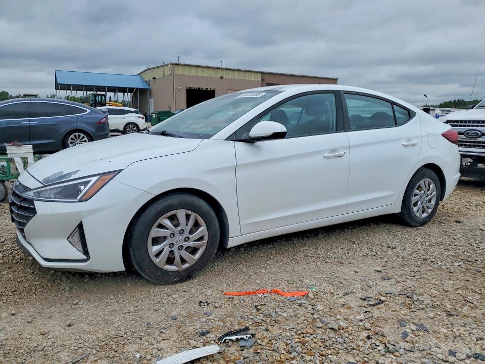 58370386 :رقم المزاد ، 5NPD74LF7KH412913 vin ، 2019 Hyundai Elantra مزاد بيع