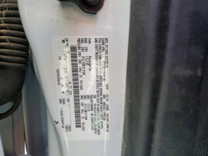 55716816 :رقم المزاد ، 1FADP3F25EL294532 vin ، 2014 Ford Focus مزاد بيع