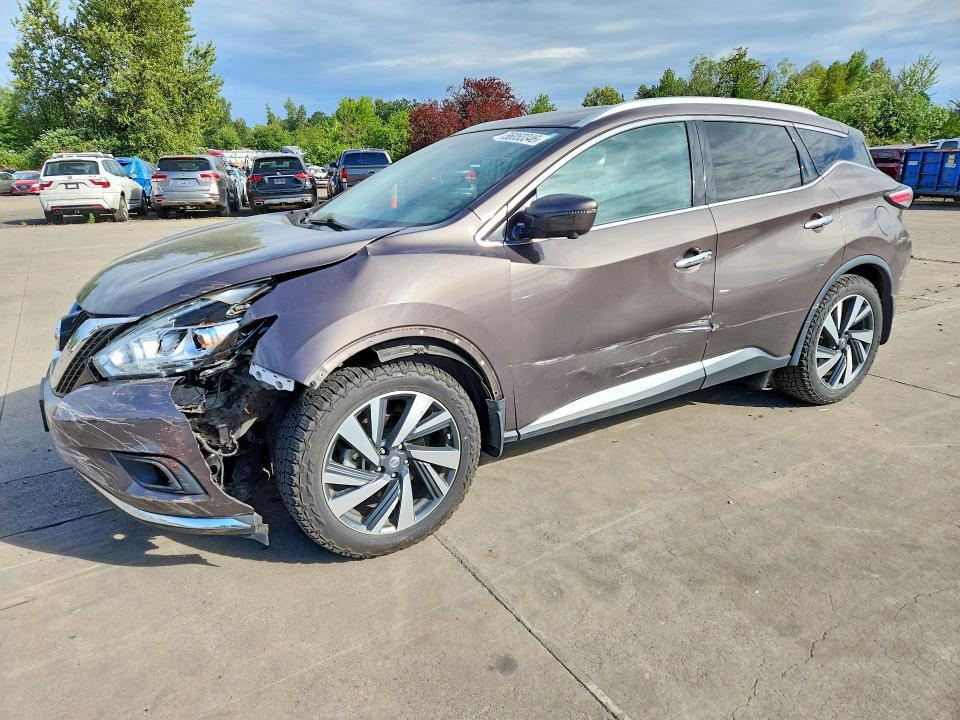 Продажа на аукционе авто 2018 Nissan Murano, vin: 5N1AZ2MH0JN166542, номер лота: 56053346