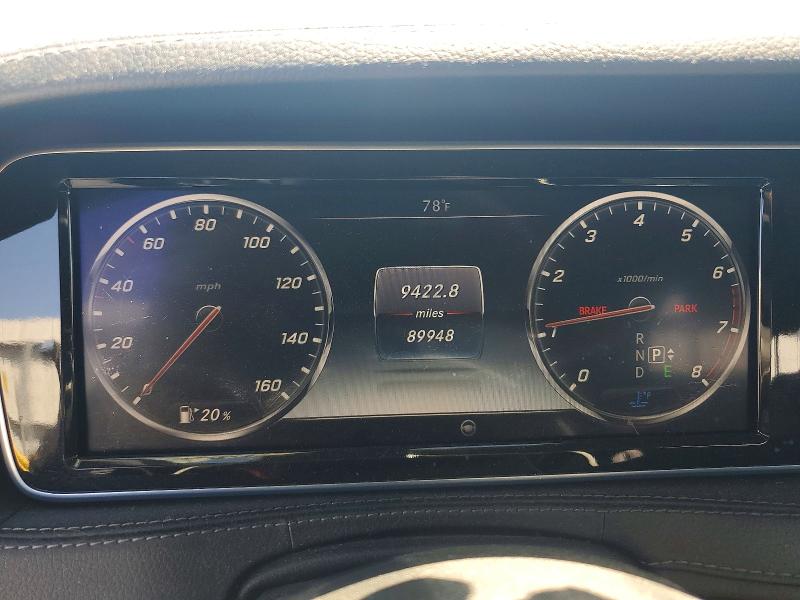 2015 Mercedes-benz S მანქანა იყიდება აუქციონზე, vin: WDDUG8CB2FA156655, აუქციონის ნომერი: 56031636