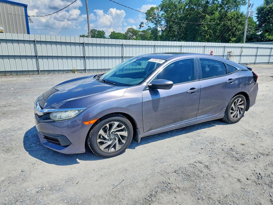 2016 Honda Civic მანქანა იყიდება აუქციონზე, vin: 19XFC2F72GE028613, აუქციონის ნომერი: 57291296