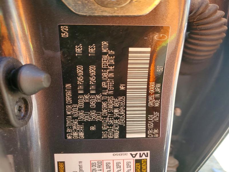51456586 :رقم المزاد ، JTEKU5JR6P6165335 vin ، 2023 Toyota 4runner مزاد بيع