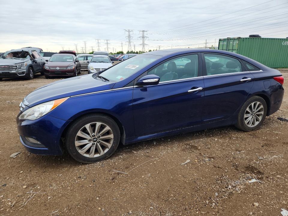 Auction sale of the 2014 Hyundai Sonata, vin: 5NPEC4AC3EH817809, lot number: 55273806