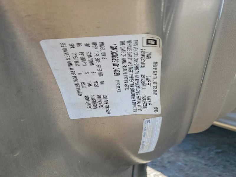 2001 Chevrolet Venture მანქანა იყიდება აუქციონზე, vin: 1GNDX03E91D104329, აუქციონის ნომერი: 57818646