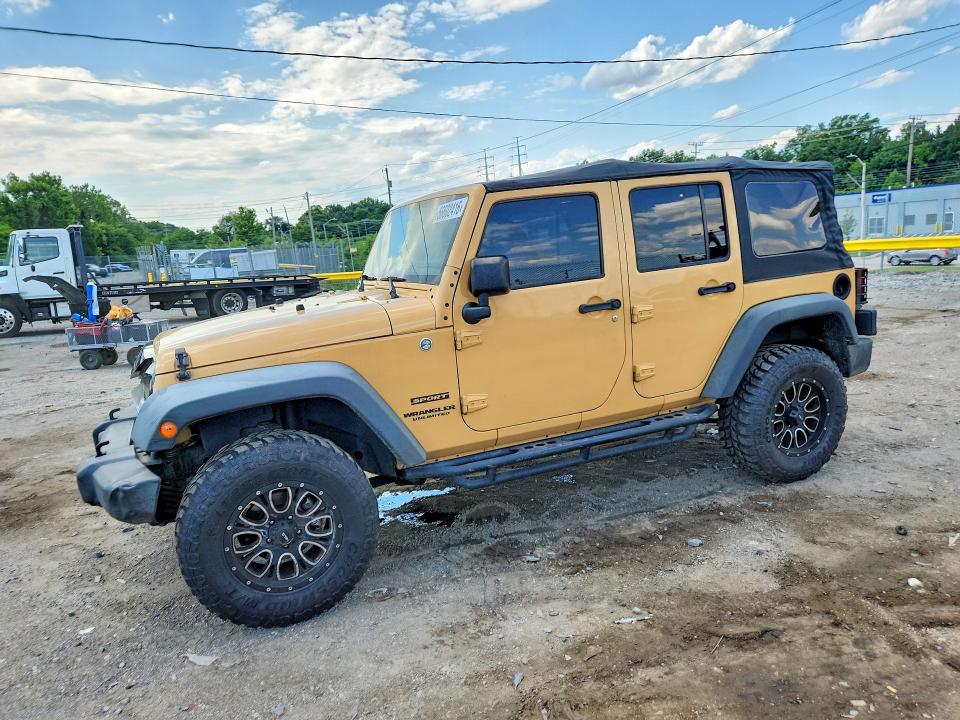 Продажа на аукционе авто 2014 Jeep Wrangler Jk, vin: 1C4HJWDG5EL208052, номер лота: 56602416