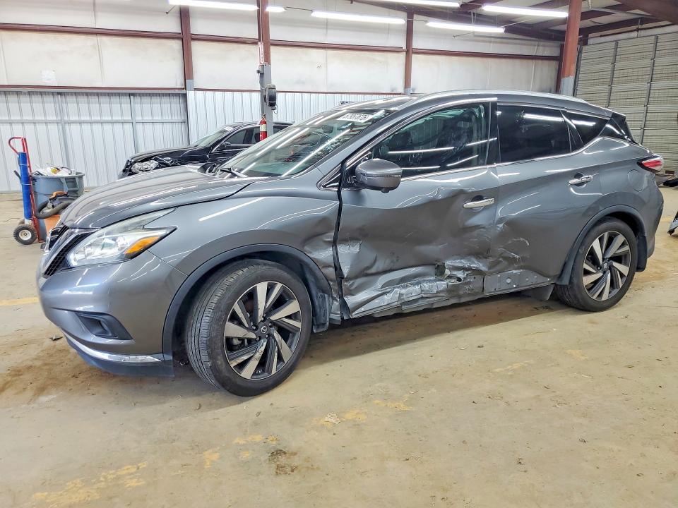 57957676 :رقم المزاد ، 5N1AZ2MH0JN106485 vin ، 2018 Nissan Murano مزاد بيع