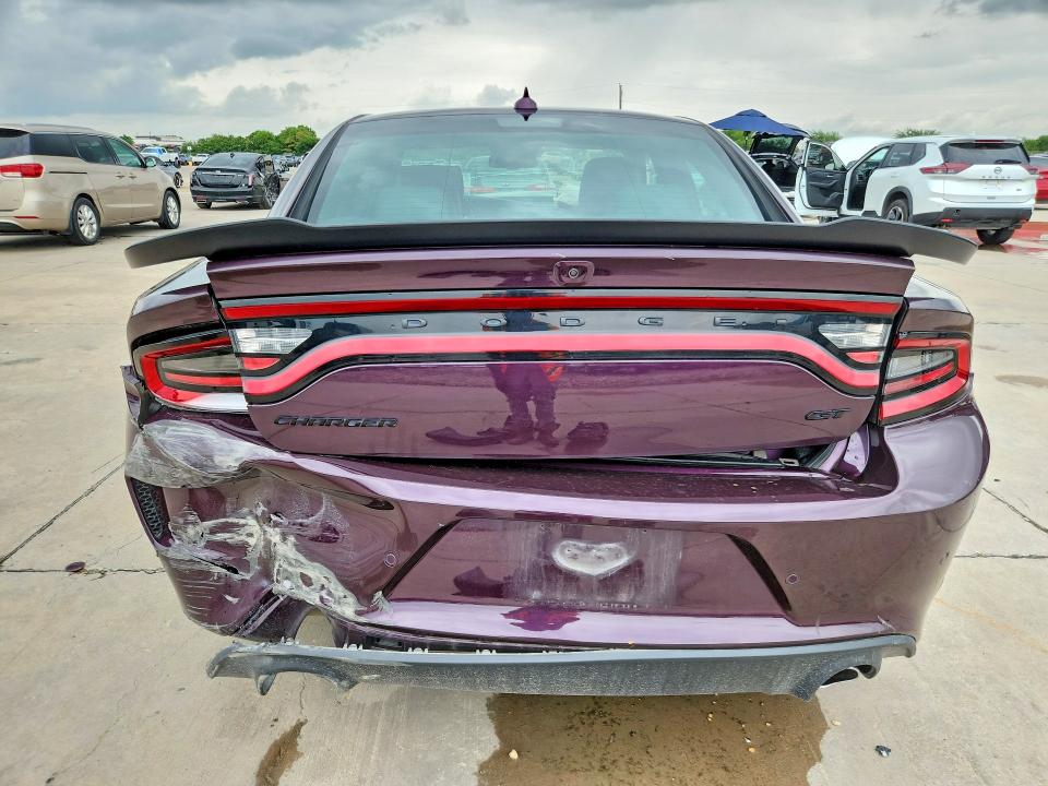 56415946 :رقم المزاد ، 2C3CDXHG5NH246271 vin ، 2022 Dodge Charger مزاد بيع