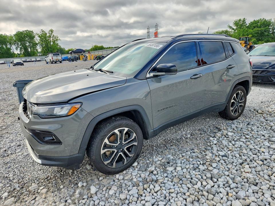 Auction sale of the 2022 Jeep Compass, vin: 3C4NJDCB4NT165373, lot number: 56497496